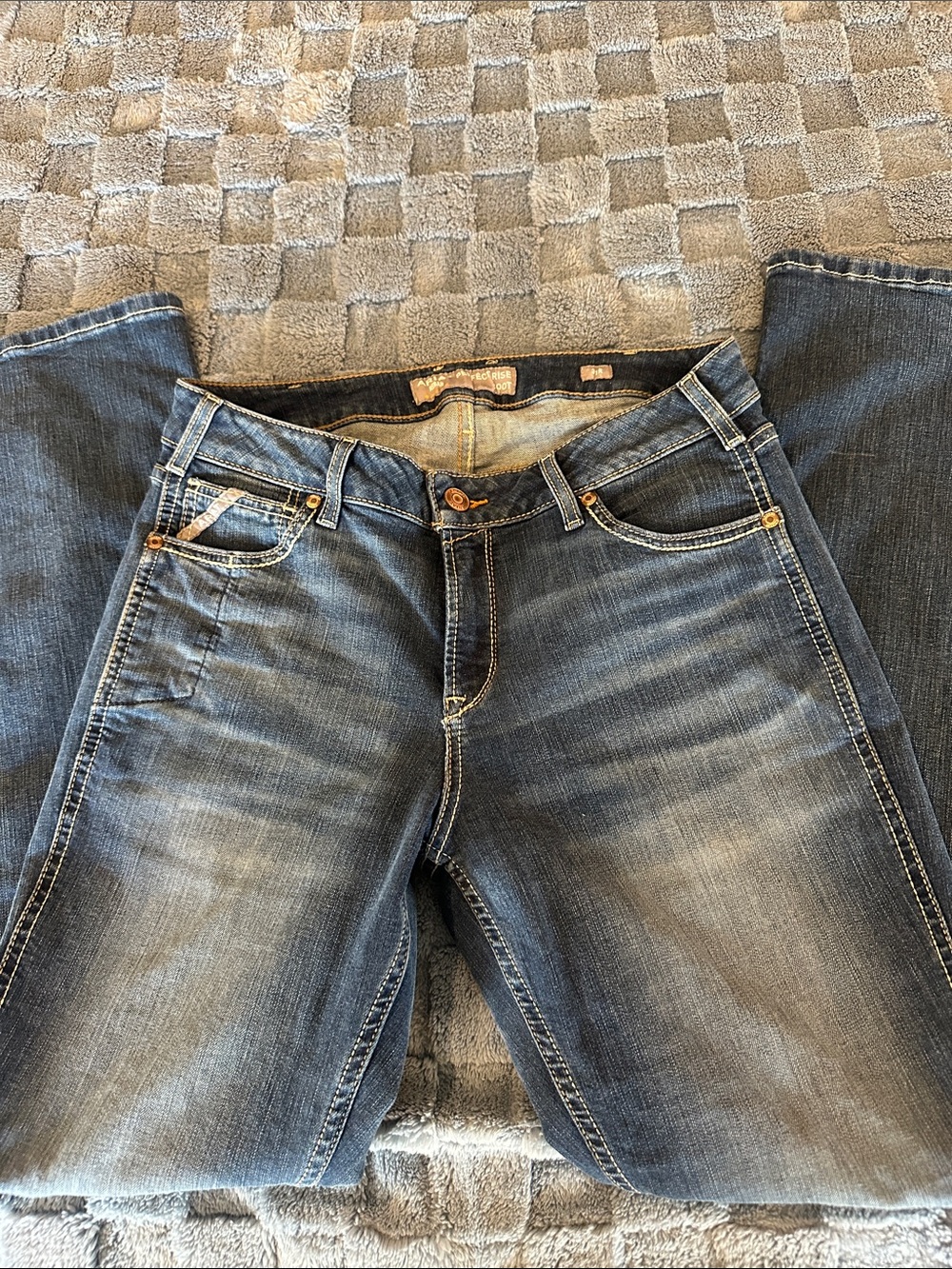 Ariat Rebar Boot-Leg Faded Blue Jeans